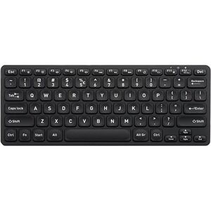 PERIBOARD-732B Wireless Backlit Mini Keyboard - X Type Scissor Keys Black